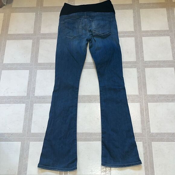 CITIZENS OF HUMANITY BELLY PANEL FLARE MATERNITY JEANS SIZE 29 - Picture 4 of 13